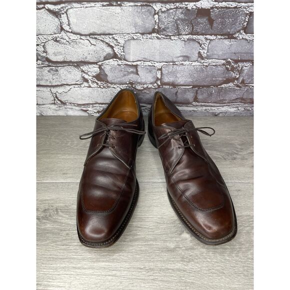 Allen Edmonds Burton Brown Leather Oxfords Dress Shoes Men Sz 10.5D US/44EU main image 4